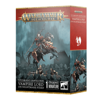 Age of Sigmar: Soulblight Gravelords: Vampire Lord on Nightmare Steed