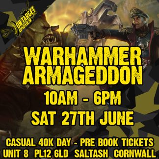 Warhammer 40K Armageddon day 27th June 2026