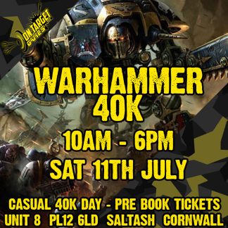 Warhammer 40K casual day 11th July 2026