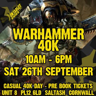 Warhammer 40K casual day 26th September 2026