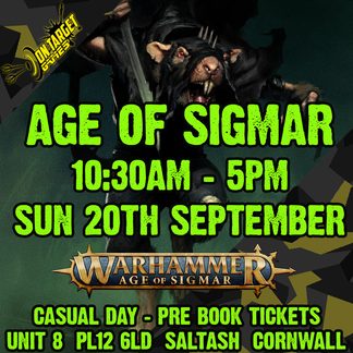 Warhammer Age of Sigmar / Old World 20th September