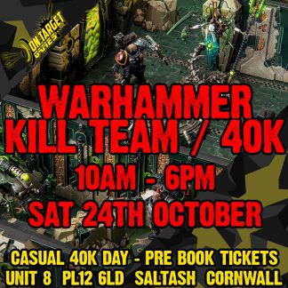 Warhammer Kill Team casual day 24th October 2026
